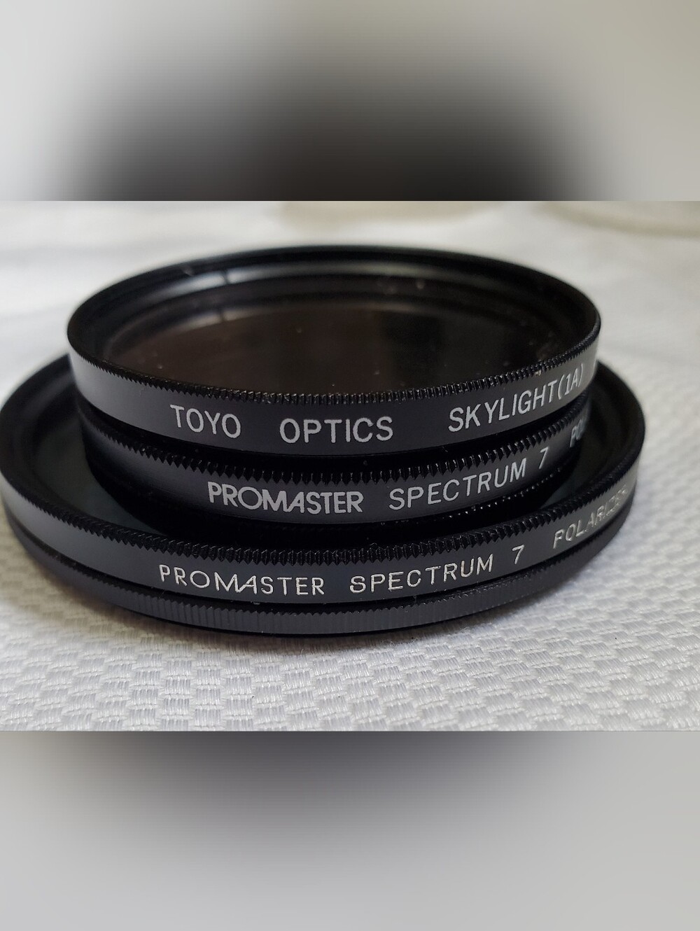 Toyo Optics Skylight & Promaster Spectrum Filter Set Polarizer 52mm-72mm